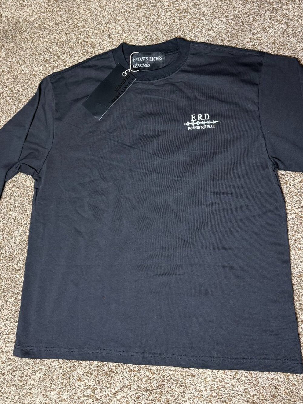 ERD SS17 Wasted Tears Longsleeve Black NWT